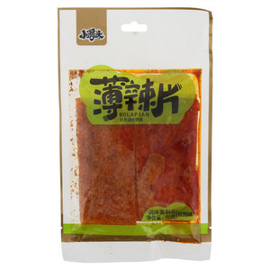 小滑头孜然味薄辣片调味面制品
