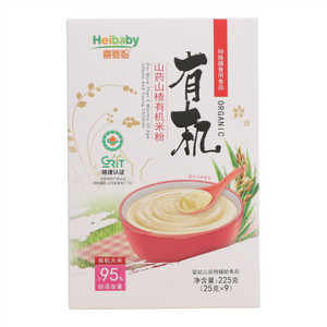 喜婴智山药山楂有机米粉