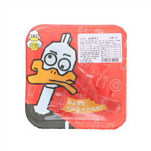 亮的麻辣味鸭头