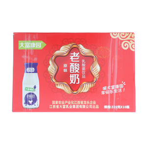大富康园原味老酸奶乳酸菌饮品