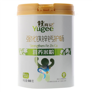 育记强化铁锌钙护畅营养米粉