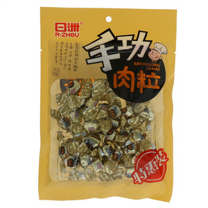 日洲手功肉粒-五香牛肉味（肉糜干）