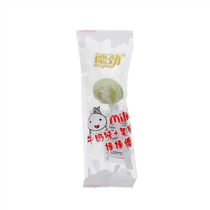 德劲牛奶味+果味棒棒糖