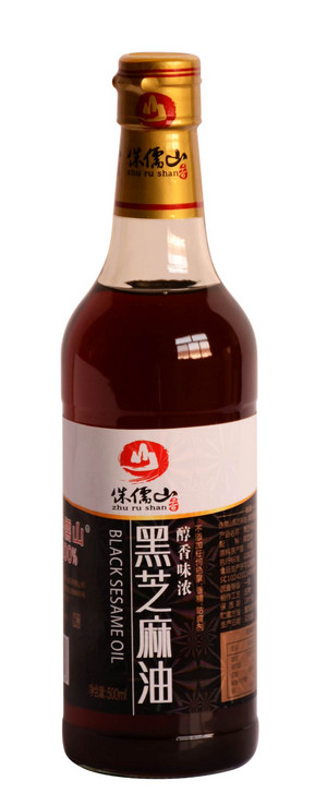 侏儒山纯黑芝麻油
