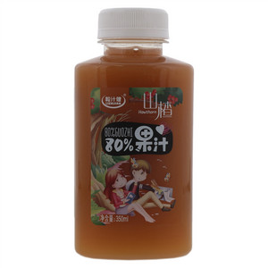 粒汁健山楂复合果汁饮料