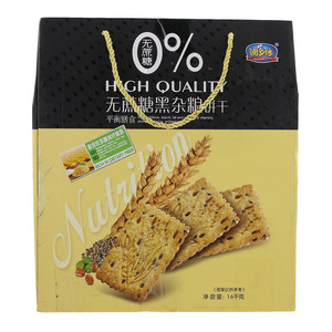 闽乡缘无蔗糖黑杂粮饼干