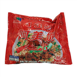阿美妮烤羊肉味方便面