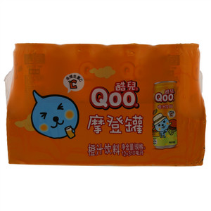美汁源酷儿摩登罐橙汁饮料