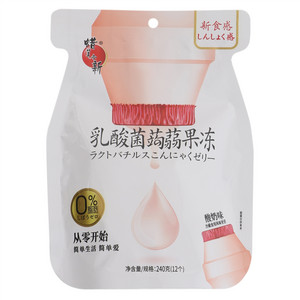 蜡笔小新酸奶味乳酸菌蒟蒻果冻