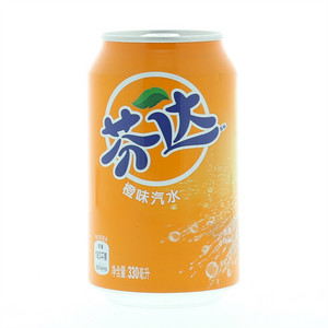 芬达/橙味 330mL CAN 罐装汽水