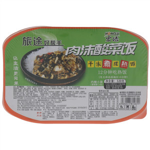 宏绿旅途好帮手肉沫酸菜饭