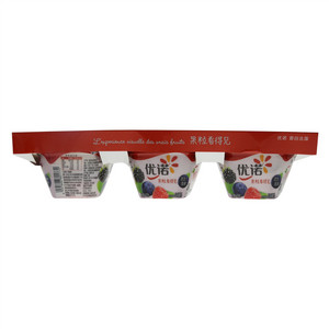 Yoplait优诺果粒看得见混合莓果风味酸乳