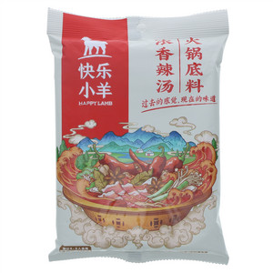 快乐小羊浓香辣汤火锅底料