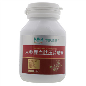 中纳维康人参鹿血肽压片糖果
