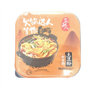 农知人大片肠土豆粉火锅