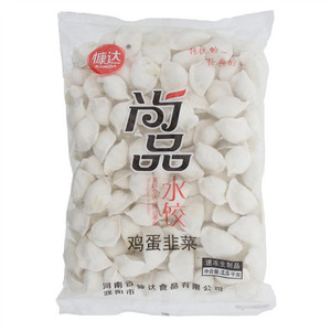 慷达尚品鸡蛋韭菜水饺