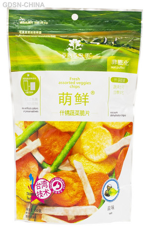 亚细亚田园萌鲜什锦蔬菜脆片