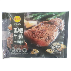 正大食品黑椒牛排
