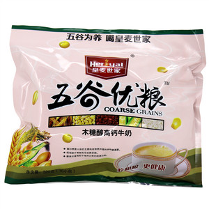 木糖醇五谷优粮-高钙牛奶