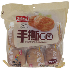 盼盼奶香味手撕面包