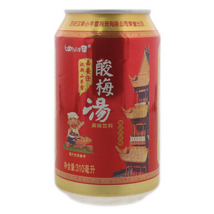 汉斯小手雷酸梅汤果味饮料