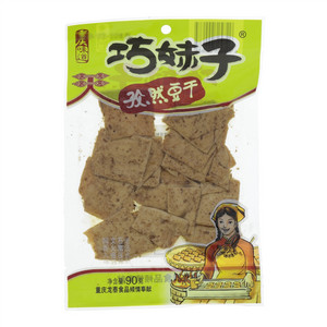 巧妹子孜然豆干