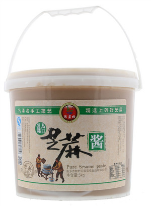 浠蓝格混合芝麻酱