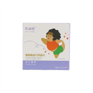 欧丽漫胶原肽复合果蔬压片糖果
