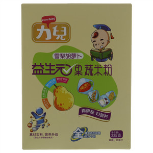 力儿雪梨胡萝卜益生元果蔬米粉