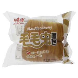 柳蕙源毛毛虫面包（调理面包）