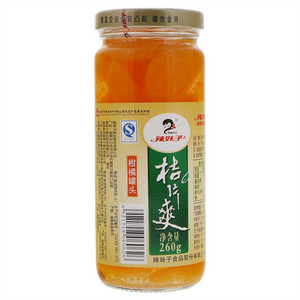 辣妹子桔片爽260g