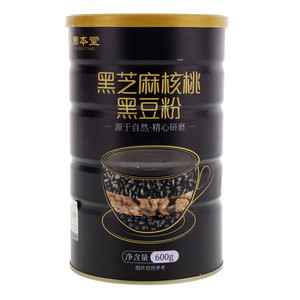固本堂黑芝麻核桃黑豆粉