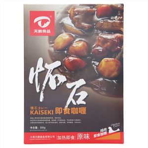天鹏食品原味怀石鸡肉即食咖喱