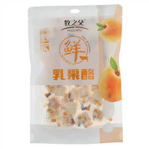 牧之父黄桃果粒乳果酪