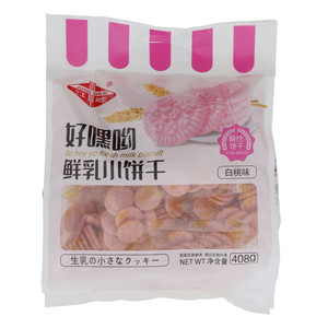 江顺乐滋白桃味好嘿哟鲜乳小饼干