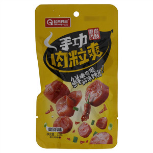 起亮食品手功肉粒爽熏煮香肠