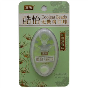 富味酷怡油柑薄荷味无糖爽口珠