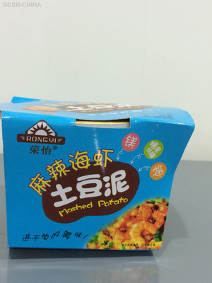 荣怡麻辣海虾土豆泥