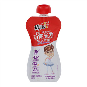 优诺A2β酪蛋白蓝莓果蔬风味发酵乳