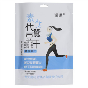 灞源素食脆皮豆干