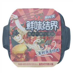 鲜粉家鲜味结界番茄牛腩土豆粉自热式方便火锅
