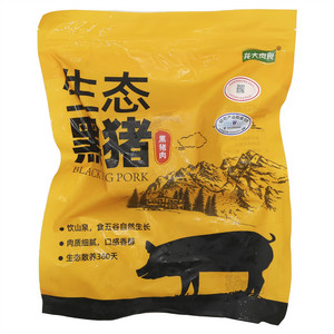 龙大肉食黑猪后腿肉