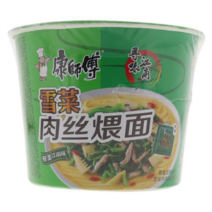 康师傅雪菜肉丝煨面