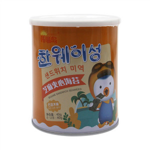 韩味岛芝麻味海苔