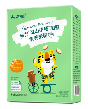 人之初加力淮山护畅加铁营养米粉