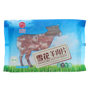 小尾羊雪花羊肉片