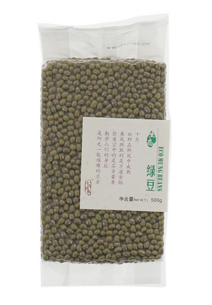 十月流金生态绿豆500g