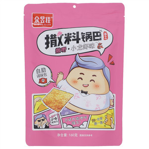 众昱佳撒料锅巴小龙虾味