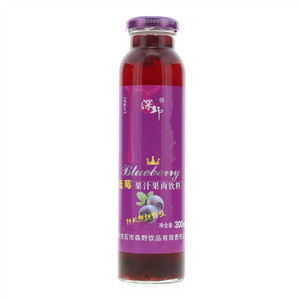 深野蓝莓果汁果肉饮料