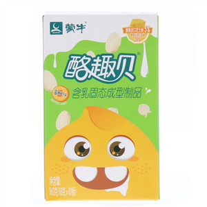 蒙牛酪趣贝黄桃味含乳固态成型制品